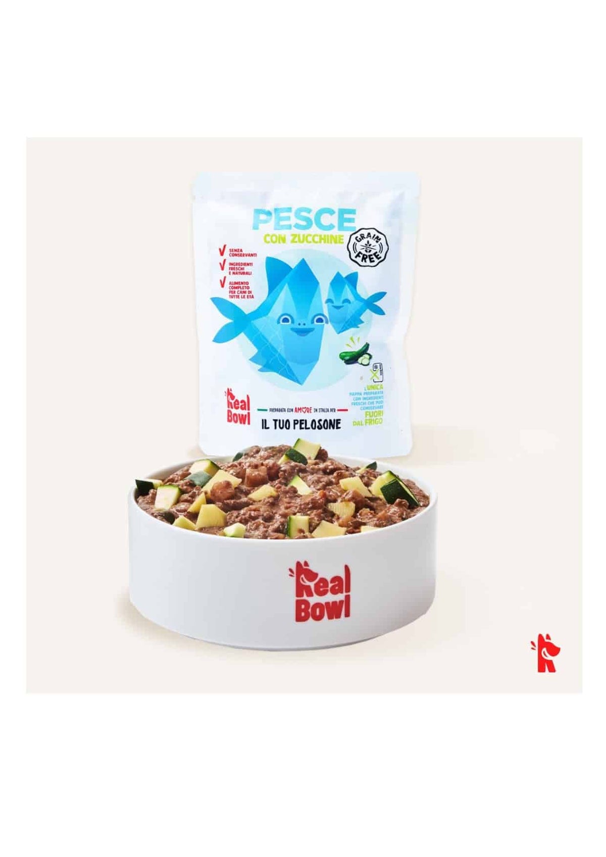 Pâtée chat Real Bowl porc frais, 80 g – image 2