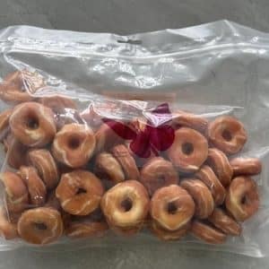 Mini donuts au poulet pour chien, 1 kg