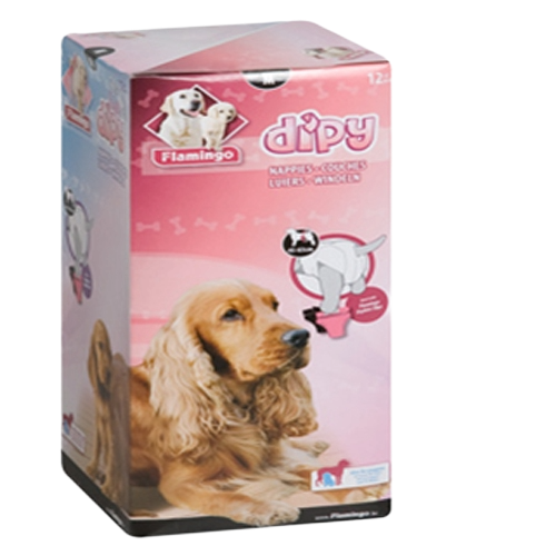 Couche pour chienne Dipy, taille 4 (M)