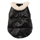 Manteau matelassé pour chien FuzzYard Sebastian noir taille 1