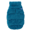 Manteau teddy pour chien FuzzYard The Vaucluse bleu français