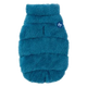 Manteau teddy pour chien FuzzYard The Vaucluse bleu français
