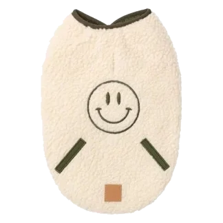 Manteau réversible pour chien FuzzYard Nara beige