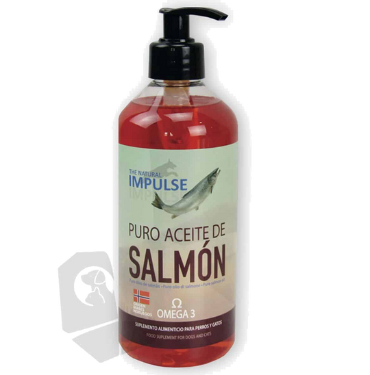 Huile de saumon Natural Impulse pour chien