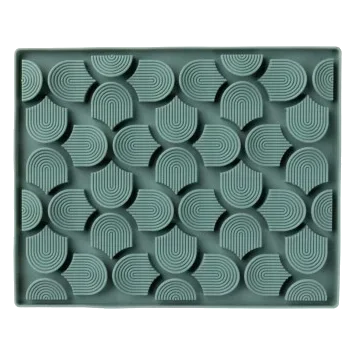 Tapis de léchage pour chien FuzzYard Life Myrtle Green