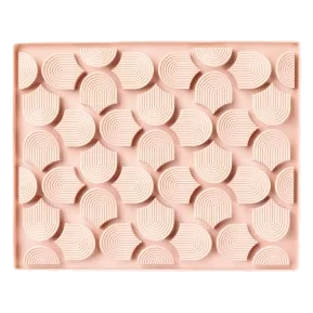Tapis de léchage pour chien FuzzYard Life Soft Blush