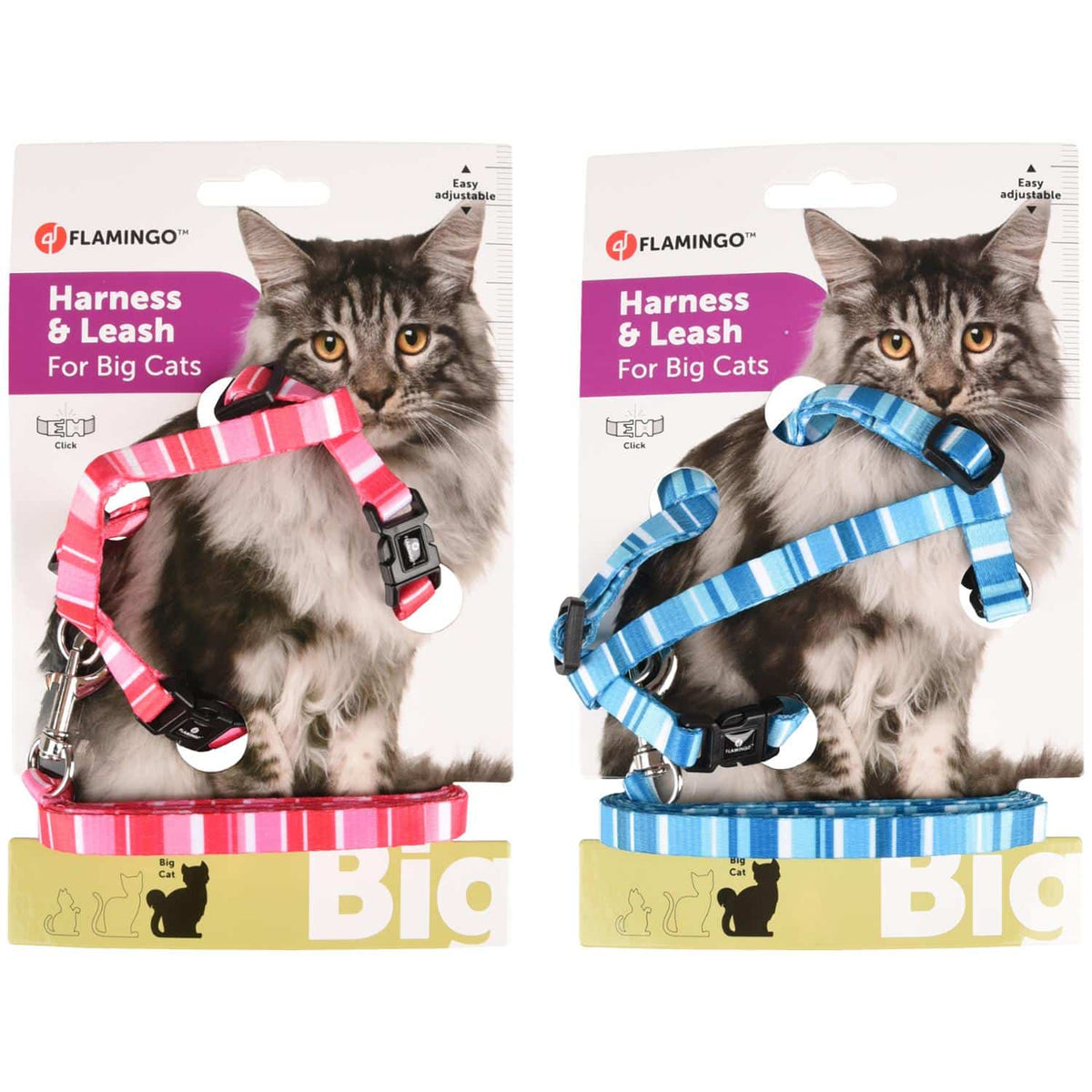 Harnais et laisse Amsi pour grand chat, taille 3 – image 2