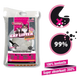 Litière chat agglomérante parfum talc, 7 kg