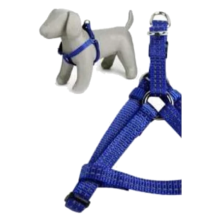 Harnais chien réfléchissant en nylon modèle 1, 15 mm, 40-50 cm