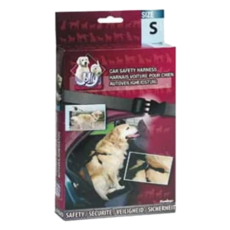 Harnais de sécurité voiture pour chien, tailles S à XL
