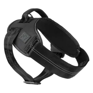 Harnais réfléchissant pour chien FuzzYard Flash Blackout
