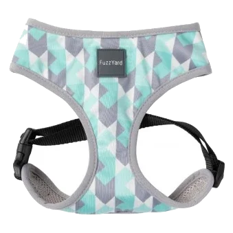 Harnais pour chien FuzzYard Mint Fizz en lycra respirant