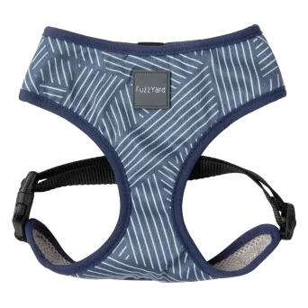 Harnais pour chien en lycra respirant FuzzYard Thornbury Aegean Blue