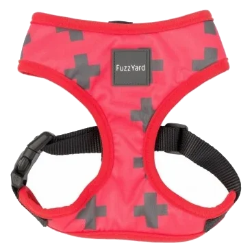 Harnais pour chien en lycra respirant FuzzYard Yeezy El Fuego, taille XL