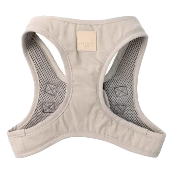 Harnais step-in pour chien en coton FuzzYard Life Sandstone