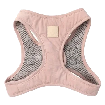 Harnais step-in pour chien en coton FuzzYard Life Soft Blush