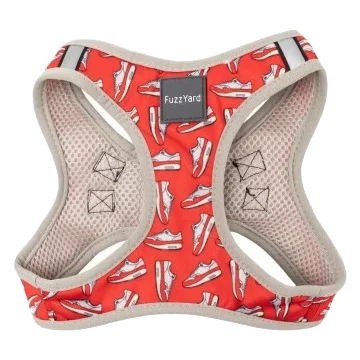 Harnais step-in pour chien FuzzYard Fresh Kicks respirant et réfléchissant