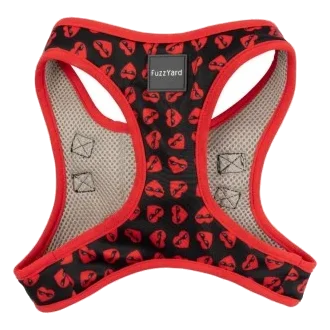 Harnais step-in pour chien FuzzYard Heartbreaker respirant et réfléchissant
