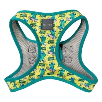 Harnais step-in pour chien FuzzYard Sk8ter Gator respirant et réfléchissant