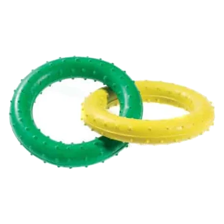 Anneau en caoutchouc plein Classic Pimple pour chien, 190 mm