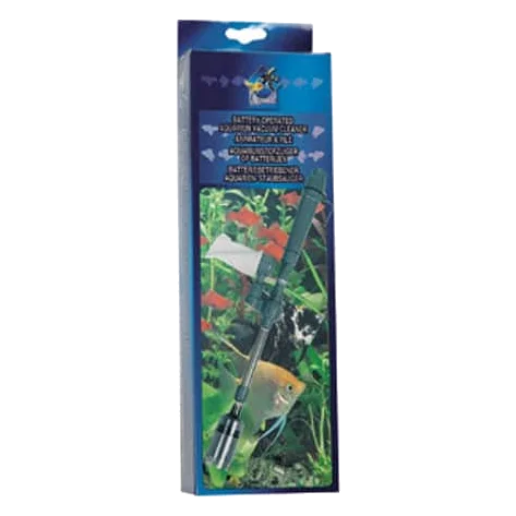 Aspirateur pour aquarium à piles