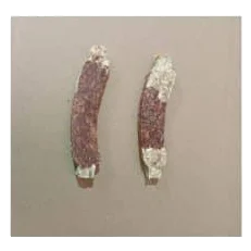 Barre côtelette Munchy en peau pour chien, 12 x 2 cm