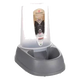 Distributeur automatique d'eau ou croquettes Raja gris pour chien, 2,5 l