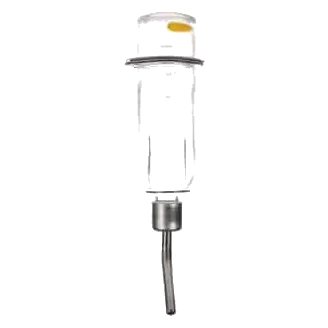 Biberon en verre pour rongeurs, taille 2 moyenne, 400 ml