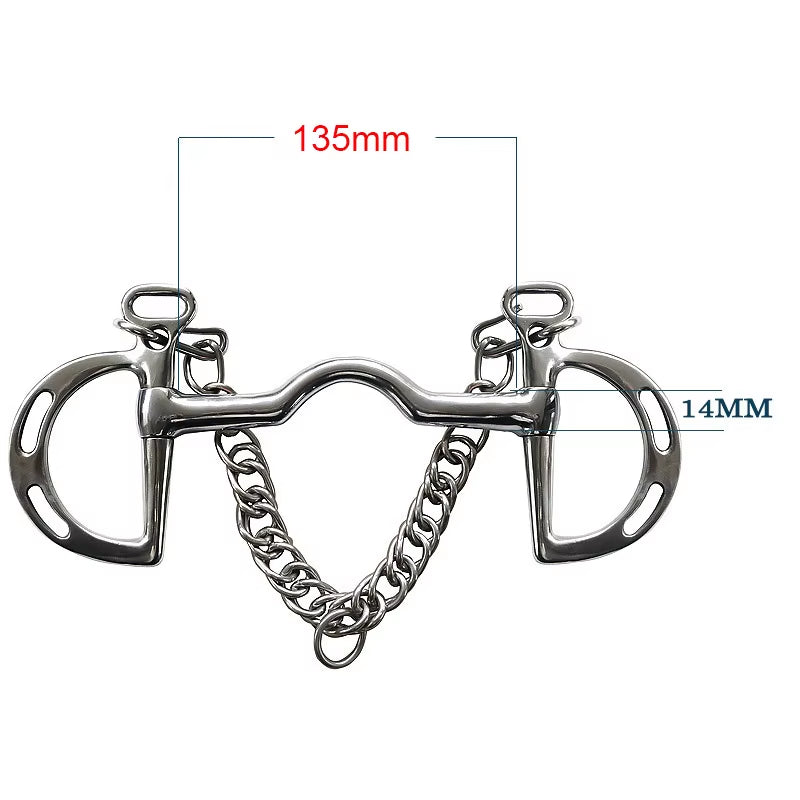Mors en acier inoxydable pour cheval, plusieurs modèles – vue 14