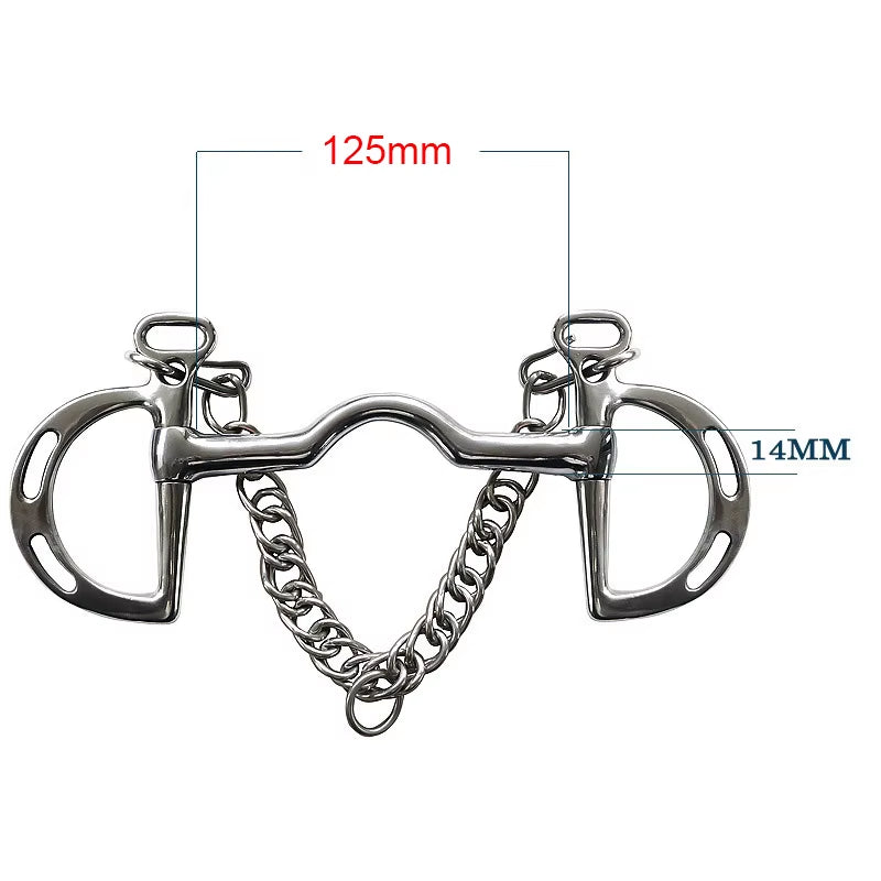Mors en acier inoxydable pour cheval, plusieurs modèles – vue 18