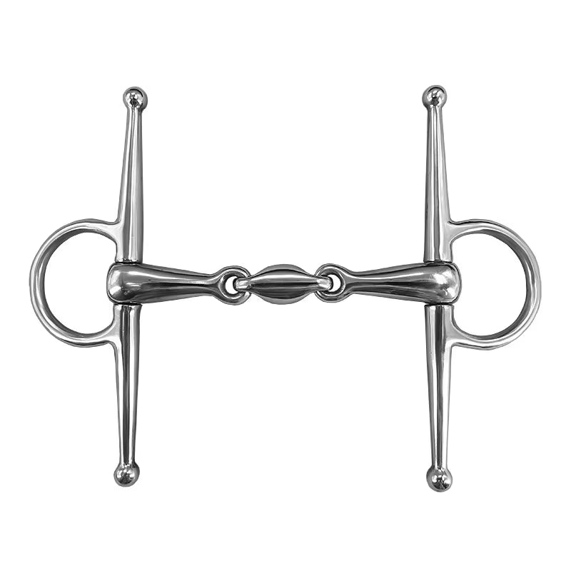 Mors à olives en acier inoxydable pour cheval – vue 4