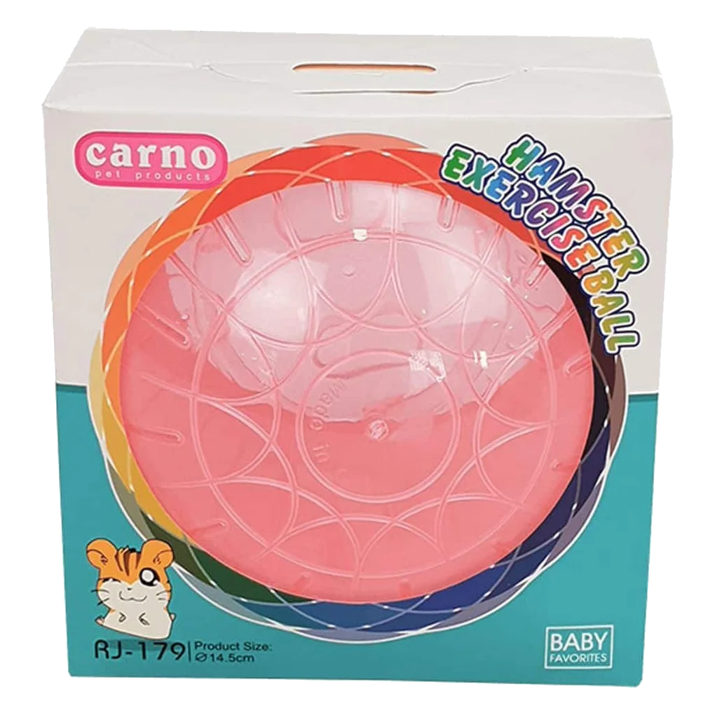 Boule d'exercice pour hamster, 11,5 cm, sur présentoir