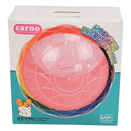 Boule d'exercice pour hamster, 14,5 cm, sur présentoir