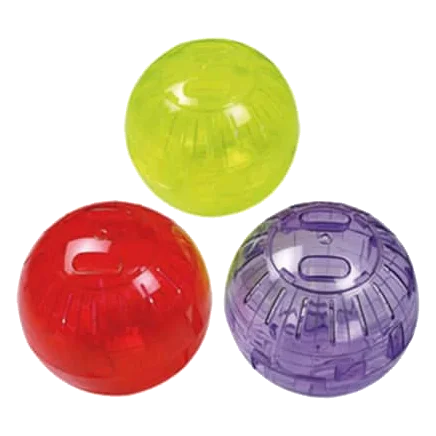 Boule d'exercice néon pour hamster