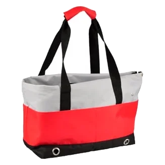 Sac de transport Danae rouge 40 x 22 x 28 cm pour chien