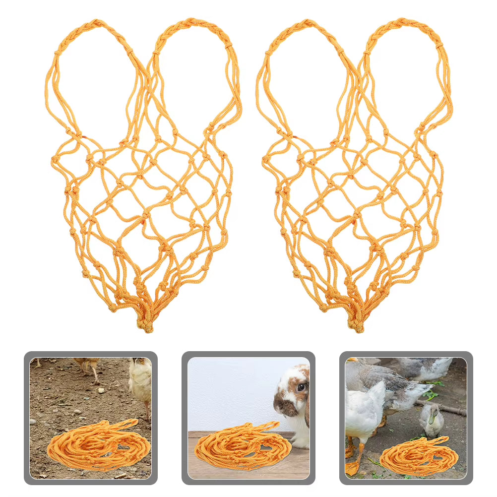 Filet à foin en nylon pour chevaux, lot de 2 – vue 3