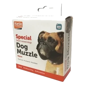 Muselière en nylon pour chien, taille 8 Special pour chien à museau court