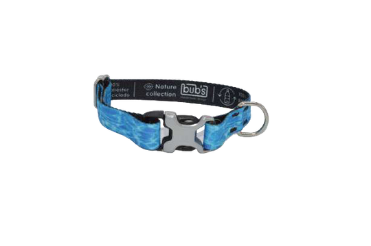 Collier chien Bub's Aqua à boucle métallique, 20 mm – image originale