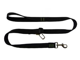 Laisse chien Bub's Duo noire – image du catalogue