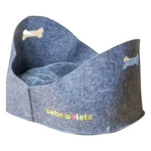 Panier Bebe Boleta avec poignée pour chien et chat, 51 x 39 x 29 cm