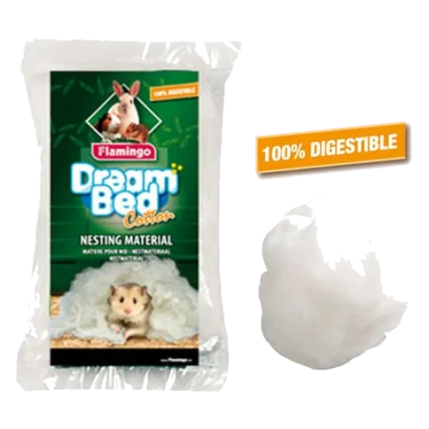 Litière en coton pour rongeurs, 50 g