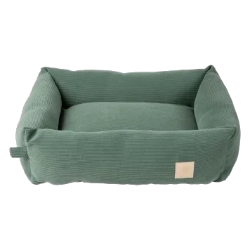 Panier pour chien en velours côtelé FuzzYard Life Myrtle Green