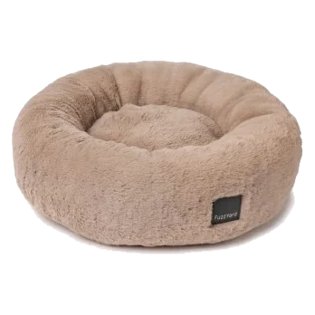 Panier rond apaisant pour chien FuzzYard Dreameazzzy Chai