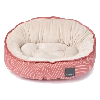 Panier réversible pour chien FuzzYard Thornbury Brick Red