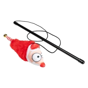 Canne à pêche de Noël pour chat FuzzYard So Long Santa