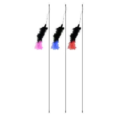 Canne à pêche pour chat BAM! Magic Wand Glamour Puss 90 cm