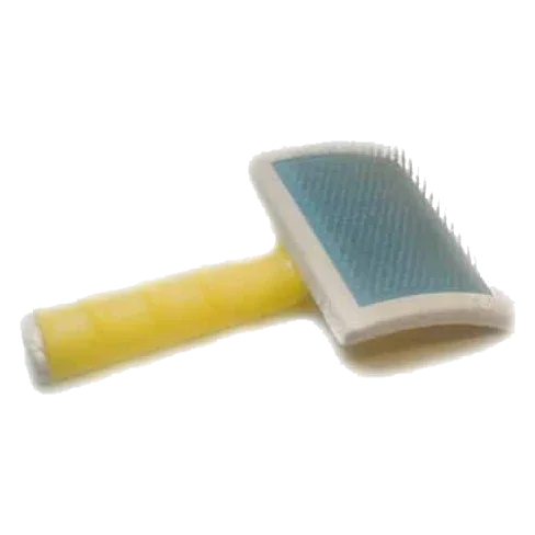 Brosse étrille en plastique T1 pour chien, moyenne et grande