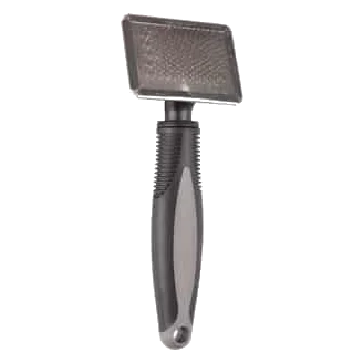 Brosse étrille métallique Flamingo pour chien, de mini à grande