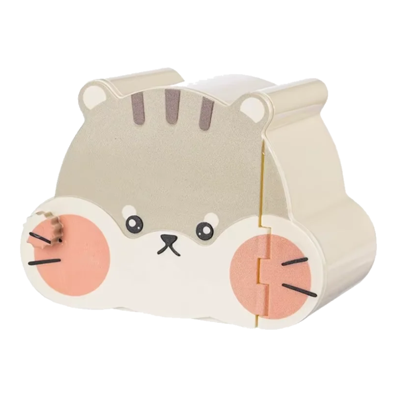 Cachette pour hamster avec motif gris