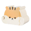 Cachette pour hamster avec motif orange